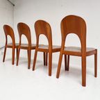 Set Van 4 Niels Koefoed Stoelen Crème, 1960'S thumbnail 6