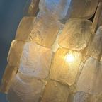 Set Van 2 Capiz Schelpen Schelp Hanglamp Hanglampen Bamboe Frame thumbnail 10