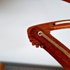 Scandinavische Wandlamp Van Teakhout Met Schaar, Jaren 60 thumbnail 6