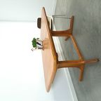 Xl Deense Uitschuifbare Teak Eettafel thumbnail 5