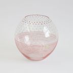 Art Deco Glass Ball Vase By Karel Heller For V.G.N Belgium, 1930S thumbnail 4