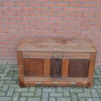 Antieke Eiken Kist thumbnail 2