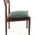 Set 4 Palissander Eetkamerstoelen Stoelen Vintage thumbnail 7