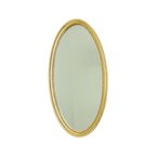 Grote Ovale Gouden Spiegel Hollywood Regency Stijl 70Cm thumbnail 12