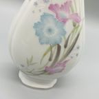 Vaas Vintage Wit Pastelkleurige Bloemen China thumbnail 7