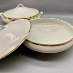 Set Klassieke Dekschalen Hutschenreuther Wit 2 Stuks thumbnail 5