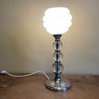 Jaren 30 Jacques Adnet Tafellamp Schemerlamp Frans thumbnail 12