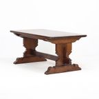 Antieke Vintage Mid-century Brutalist Eettafel thumbnail 8