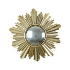 Gouden Zonnespiegel Sunburst Butler Convex Spiegel 37Cm thumbnail 4