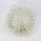 Vintage Plafondlamp Plafonnière 'morgenstjerne' Glas Glazen thumbnail 4