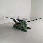 Bronzen Sfinxtafel Met Glazen Blad thumbnail 7
