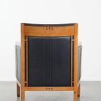 In Goede Staat Verkerende Zwarte Art Deco Schuitema Design Fauteuil Uit De Decoforma Serie thumbnail 5