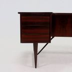 Rosewood Boomerang Desk By Peter Løvig Nielsen For Hedensted Møbelfabrik Denmark 1950S thumbnail 8