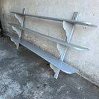 Xl Antique French Wall Rack – Industrial Style thumbnail 6