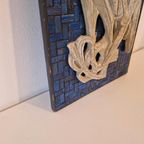 Vintage Keramiek Wandbord Mozaique Jaren 70 Haan thumbnail 5