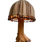 Vintage Houten Tafellamp / Verlichting thumbnail 3