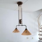 Dubbele Vintage Hanglamp Uittrekbare Katrollamp Plafondlamp thumbnail 7