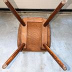 4 Vintage Houten Eet-Stoelen Uit De Jaren 50S/60S thumbnail 21