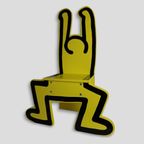 Keith Haring Kinderstoel / Decoratief Object Geel (nieuw!) thumbnail 10