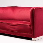 Ole Wanscher Curved Sofa From 1930’s thumbnail 4