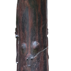 Groot Houtsnijwerk Masker Bosgeest Bali Indonesie 73 Cm thumbnail 4