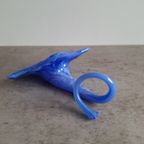 Glasblaaskunst Blauwe Bloem thumbnail 4