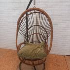 Rohé Rattan Hanging Chair thumbnail 4