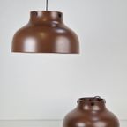 Set 2 Vintage Super Jumbo Hanglamp Denmark Nordisk Solar '60 thumbnail 3