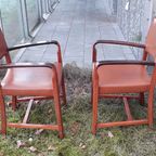 2 Eettafelstoelen Shaker Furniture,, Schuitema En Zonen thumbnail 12