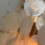 Capiz Schelpen Wandlamp Lamp Goud Frame Opaline Schelpen thumbnail 10