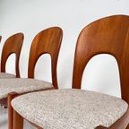 Set Van 4 Niels Koefoed Stoelen Crème, 1960'S thumbnail 3