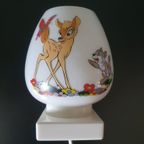 Vintage Disney Bambi Herda Kinderlamp Wandlamp thumbnail 2