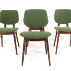 Set 4 Eetkamerstoelen Vintage Gestoffeerd 'velsen' Nederlands thumbnail 14