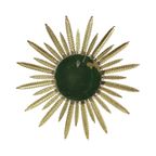 Mid Century Verkoperd Metalen Zonnespiegel Deknudt Convex 55Cm thumbnail 13