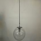 Large Limburg Glashütte Hanging Lamp Globe 1970S Germany thumbnail 7