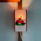 Sprookje Klein Duimpje Kinderkamer Wandlamp / Bedlamp / Muurlamp / Nachtlamp. Oranje Met Plexigla thumbnail 2