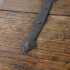 Zeer Grote 16e Eeuwse Primitieve Eikenhouten Kist/ Salontafel/ Dressoir thumbnail 12