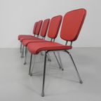 Set Van 5 Vintage Eettafel Stoelen, Diner Style thumbnail 2