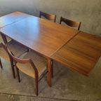 Verlengbare Eettafel In Teak Van Grete Jalk Voor Glostrup thumbnail 24