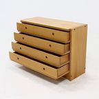 Chest Of Drawers In Solid Beech By Ibisco Italy 1970S thumbnail 7