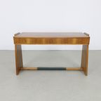 Vintage Bureau Walnoot, 1960S thumbnail 9