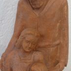 Van Eeckhout Terra-Cotta Sculptuur. thumbnail 5