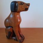 Houten Zittende Hond thumbnail 9