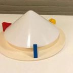 Vintage Ikea Memphis Milano Plafondlamp Wandlamp thumbnail 5