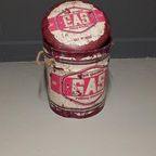 Vintage Olieton-poef thumbnail 10