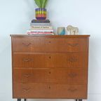Scandinavisch Vintage Teak Fineren Ladekast Floro thumbnail 4