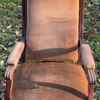 Industrieel Koperkleurig Fauteuil thumbnail 7