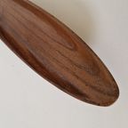 Vintage Teakhouten Schaal Schaal Stokbrood thumbnail 4