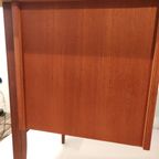 Mid Century Danish Modern Teak Desk, 1960. thumbnail 11