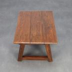 Antique Wooden Side Table With Drawer, 18th Century thumbnail 7